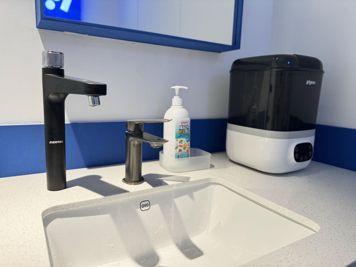 Baby City 桃園旗艦店育嬰室內設消毒鍋