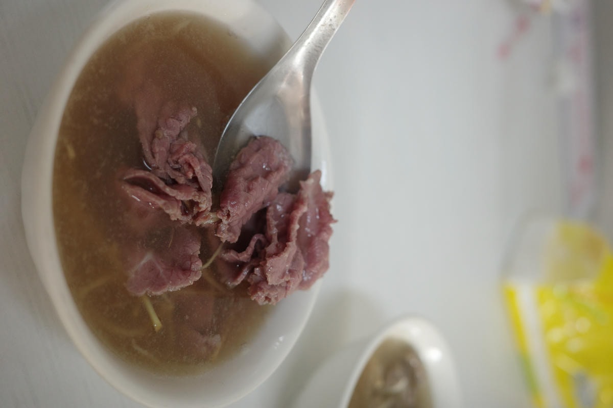 白河輝旺牛肉湯|在地人激推的台南牛肉湯 當日新鮮現宰溫體牛 - 第8張圖 R0005800